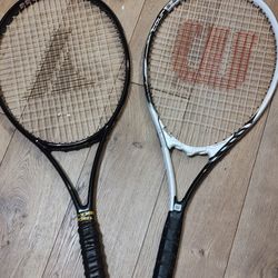 Porch Pickup Tennis Racquets 2 For $25