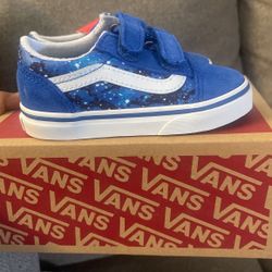 New Toddler 7C Glow in The Dark Vans 