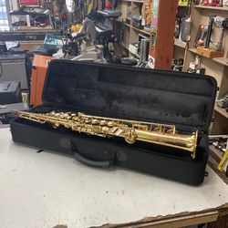 Yamaha YSS-465 Intermediate Soprano Saxophone