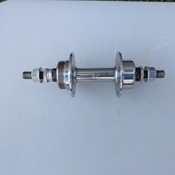 KK (King Kong) Rear Hub 5/6/7s Freewheel 126mm 36H Nutted Axle Silver