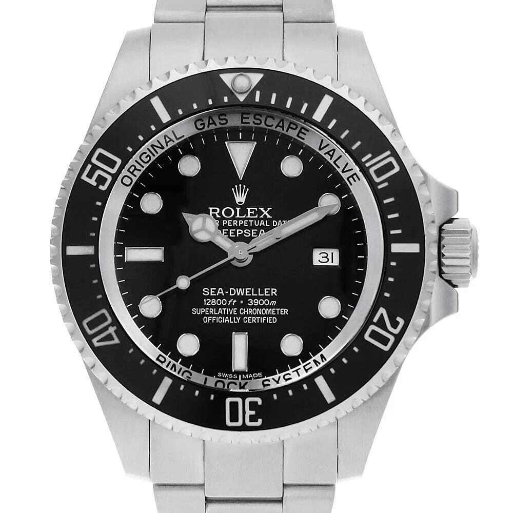 Rolex 116660 Sea Dweller Deepsea 44mm Ceramic Bezel Black Dial