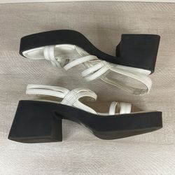  Wild Fable SZ 7 White Sandals 