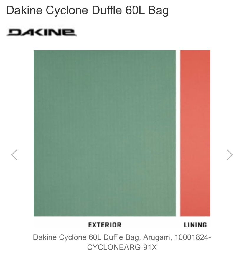 Dakine Cyclone 60L Duffel