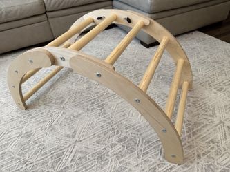 Solid wood European made foldable climbing arch