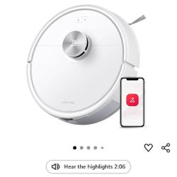 roborock Q7 M5 Robot Vacuum and Mop Combo, 10,000Pa HyperForce Suction, Robotic Vacuum Cleaner, Dual Anti-Tangle System, APP-Controlled Mopping, LiDAR