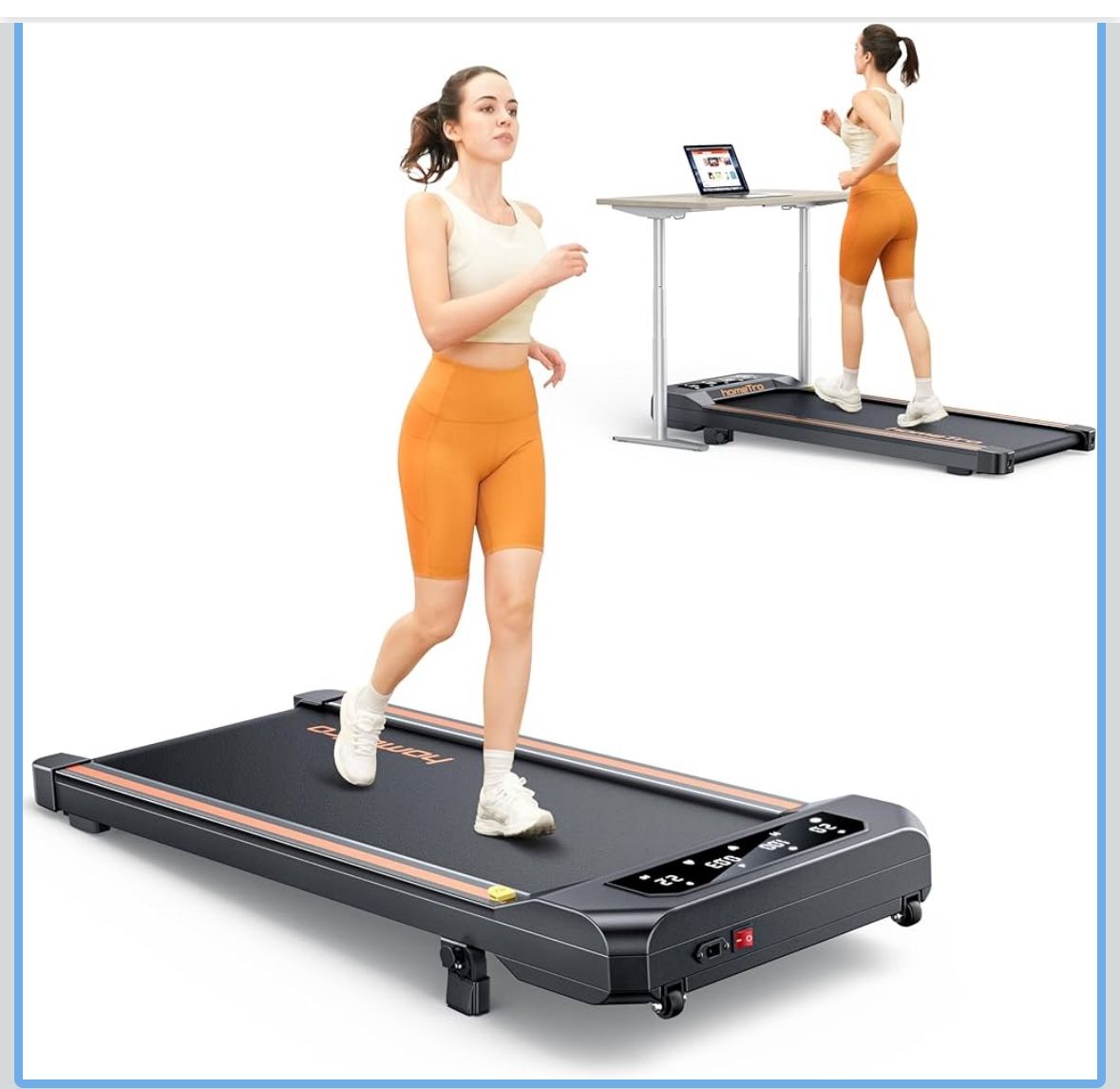 Hometro Under Desk Walking Treadmill 