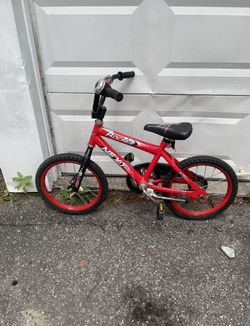 kids red bike 