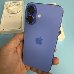 iPhone 16 Blue Factory Unlocked 128gb / Liberado Para Cualquier Companias 