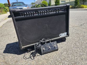 Crate GX130C Guitar Amp Reverb Chorus 3 way Footswitch