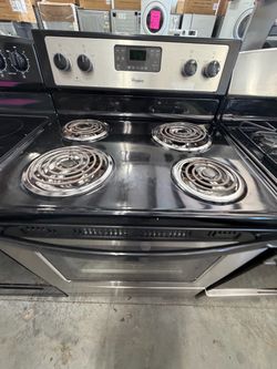 Whirlpool Electric Coil Range Stove