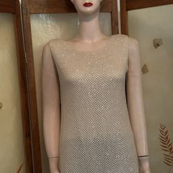 Beautiful MCM KNIT SEQUINED TOP
