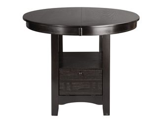 Junipero Espresso Extendable Counter Height Table