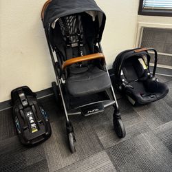 Nuna Mixx Next, Pipa Lite Rx Carseat, & Pipa Relx Base