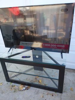 TCL Roku Smart TV Flat Screen with stand