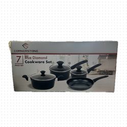 7-Piece Cookware Set (ASK FOR PHOTOS, UNOPEN) 