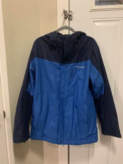 Columbia Ski Jacket Large Blue 