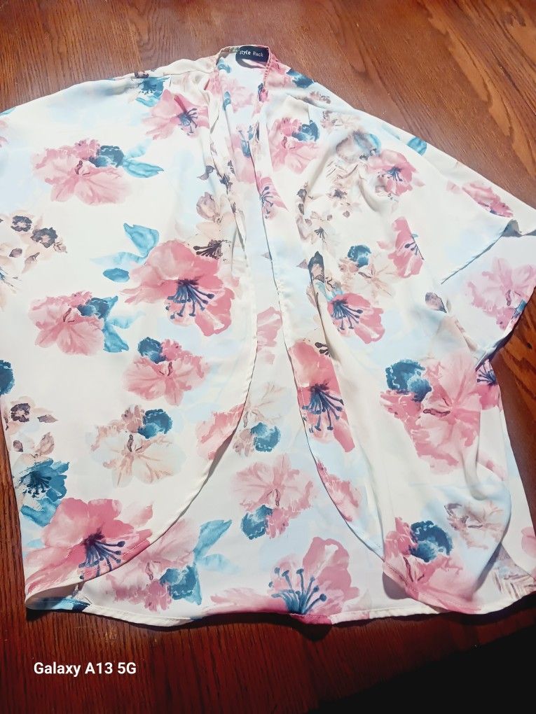 Flowery Cardigan