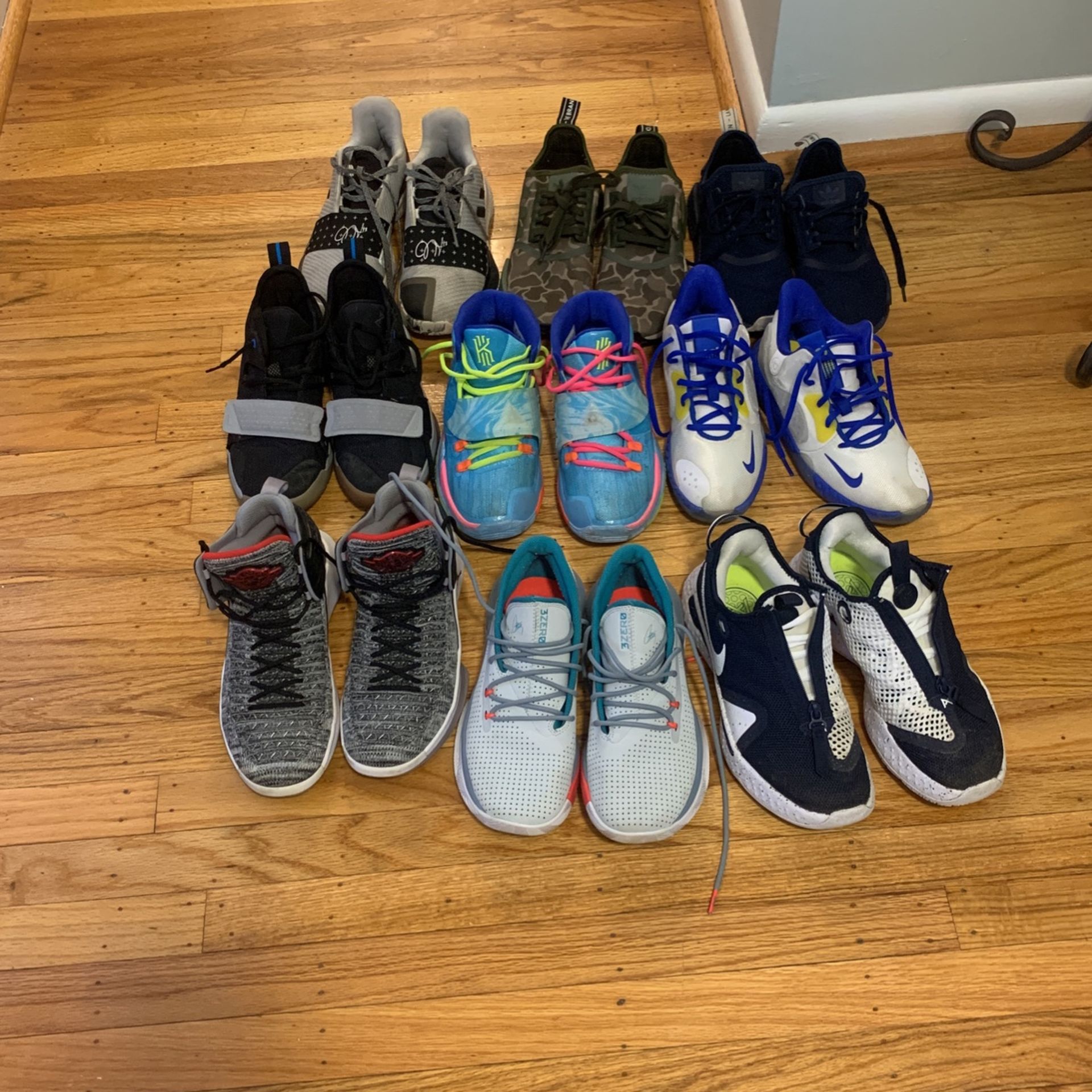 Sneakers From KD,Jordan's, Hardens To Paul George