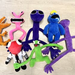 Rainbow Friends Plush, Animals toys, 8-12 inch Roblox