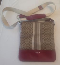 Coach New York Signature Crossbody Bag