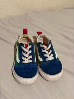 Old Skool van colorful elastic