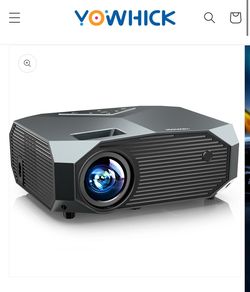 YOWHICK DP03 5G WiFi Projector Full HD 1080P Outdoor Portable Video Projector - Grey