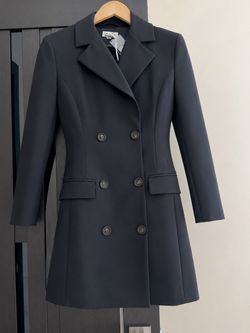 Women's Double-Breasted Blazer Coat