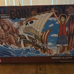 One Piece Anime going merry model kit.