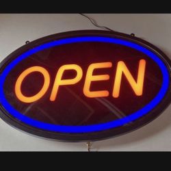 Neon Open Sign 