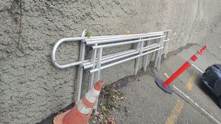 Marine grade aluminum gangway handrail