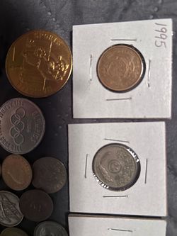 Mixed Foreign and Novelty Coin Lot