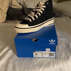 Adidas Nizza High RF “Black Cream”  