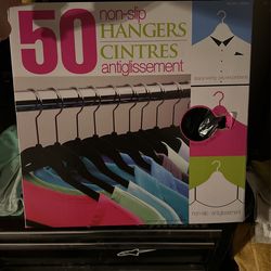 50 Non Slip Hangers