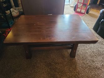 2 Tier Wooden Coffee Table