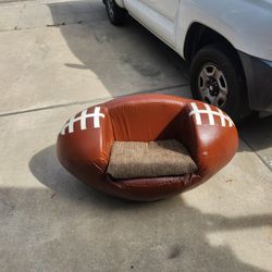 4 ft. X 22" tall, kids football themed gaming chair/lounging chair