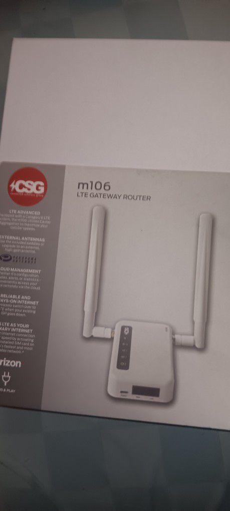 M106 LTE Gateway Router New
