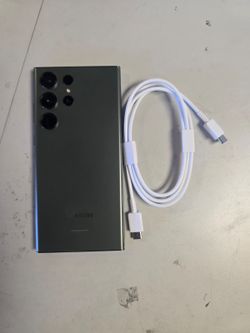 Samsung s23 ultra at&t 256 gb factory unlocked for all carriers including metropcs lycamobile simple
