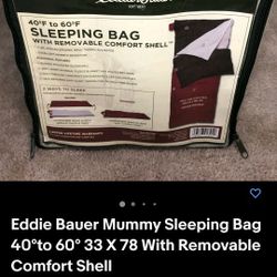 Eddie Bauer SLEEPING BAGS
