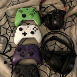 Wireless Controllers & Wired Headsets 
