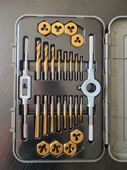 Brand New Mibro 26-Piece Tap, Die & Drill Bit Set – Never Used
Price: $25