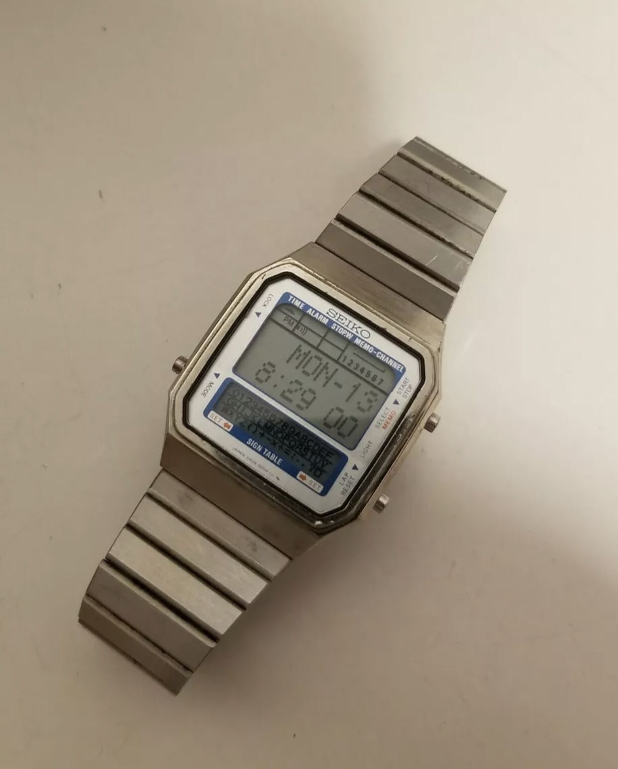 Seiko D409 Sign Table Watch Collector! - Main Image