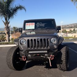 2016 Jeep Wrangler $16,000 