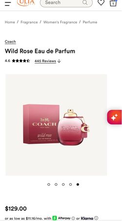 Coach Wildrose perfume