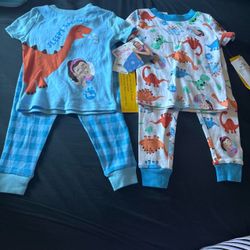 Ms Rachel Dinosaur 2 pack pajama set