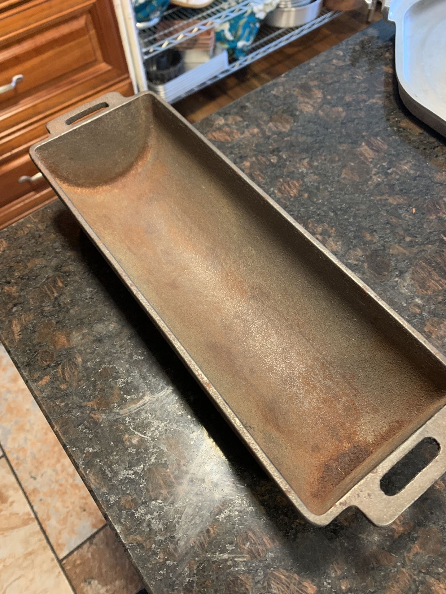 Vintage Wagner Ware Single Loaf French Bread Pan