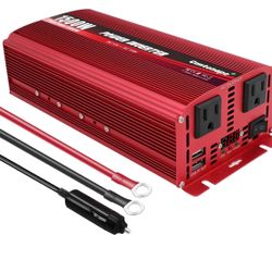  Power Inverter with Dual AC Outlets 