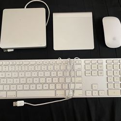 Apple Magic Trackpad, Magic Mouse, SuperDrive &Keyboard 