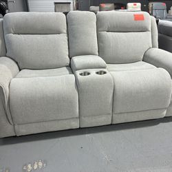 Love seat reclining