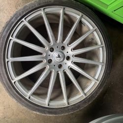 5x114.3 Ashanti 20 inch wheels