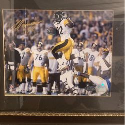 STEELERS SIGNED JAMES HARRISON 